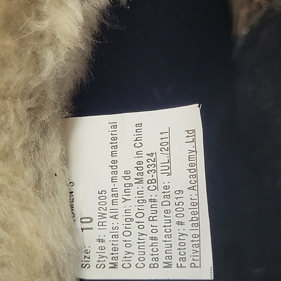 Polaredge Brown Suede Fur Cuff Thinsulate Triple Button Size 10 - Picture 7 of 10